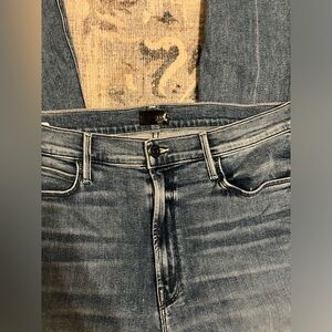 MOTHER Women's Straight Leg Jeans - Blue